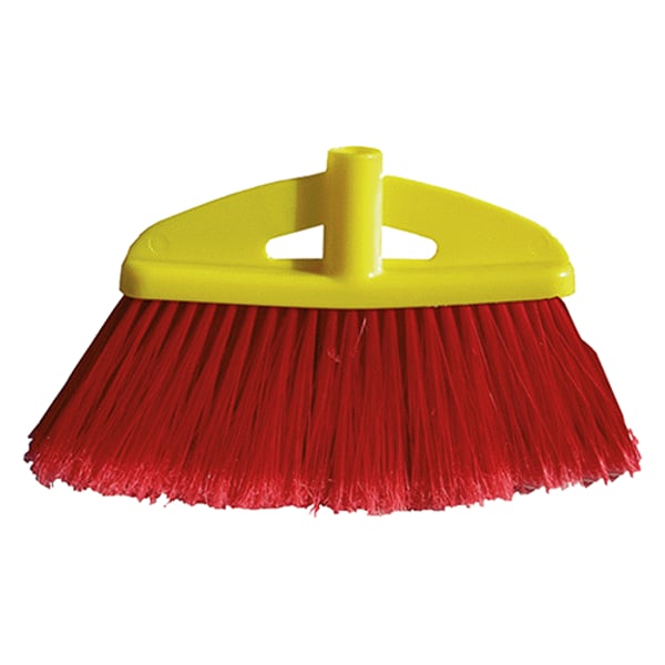 Spazzola per scopa "Primavera" con setole in Pvc piumato