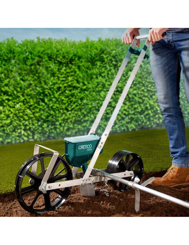 Seminatrice manuale monofila a dischi "Cresco" indicata per seminare terreni