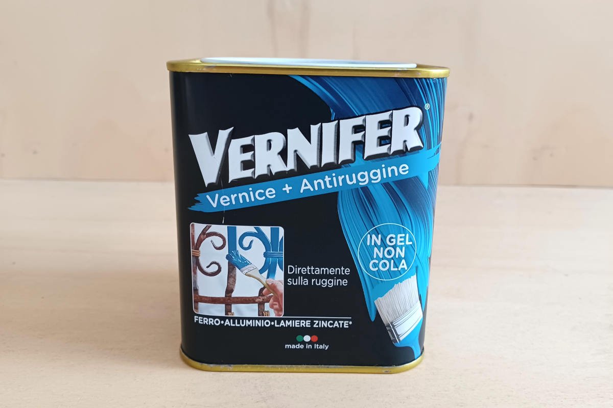 Smalto Vernifer Tinte Satinate con antiruggine e vernice in gel ml750