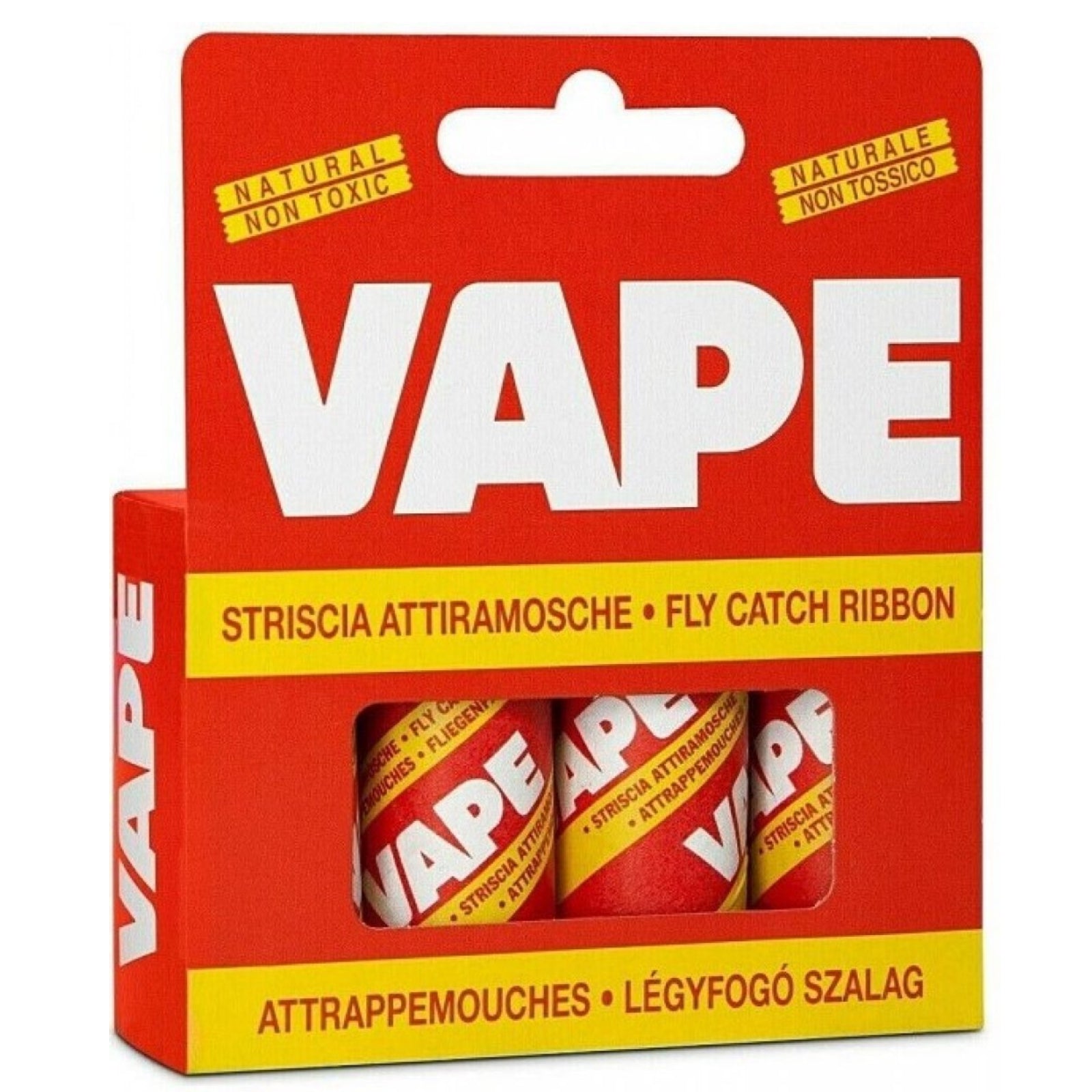 Zapi Garden | Nastro Stop Bi-Adesivo, Trappola Cattura Insetti, per Piante da Frutto e Ornamentali, 5mt Zapi Garden | Nastro Stop Bi-Adesivo, Trappola Cattura Insetti, per Piante da Frutto e Ornamentali, 5mt