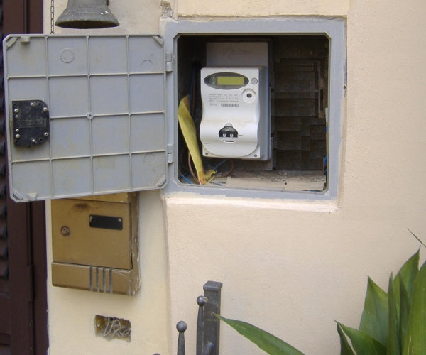 Cassetta in vetroresina per contatore "Enel" munito di chiave