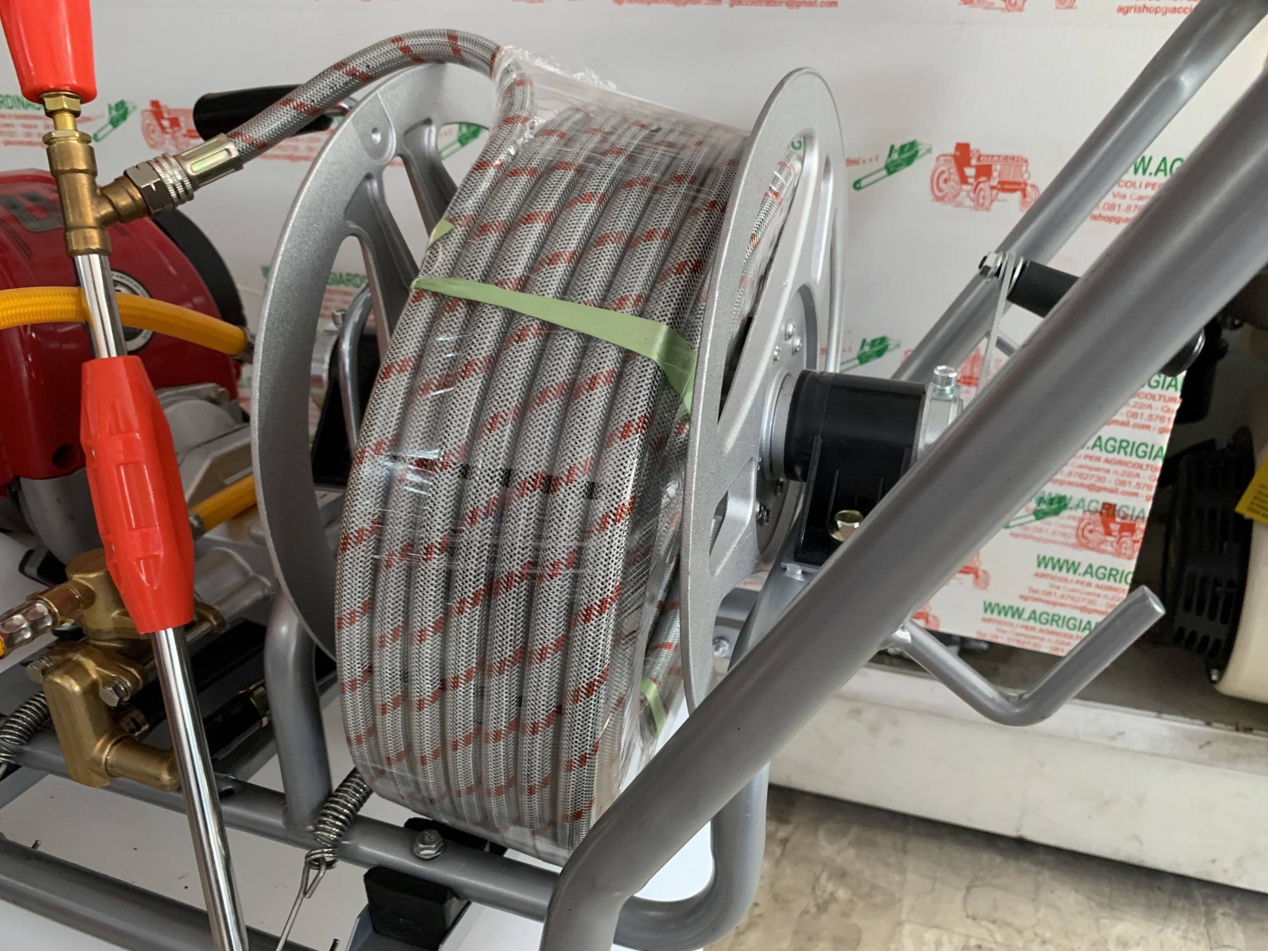 Carriola per irrorazione con motopompa "C50-T2" capacità di 50 litri