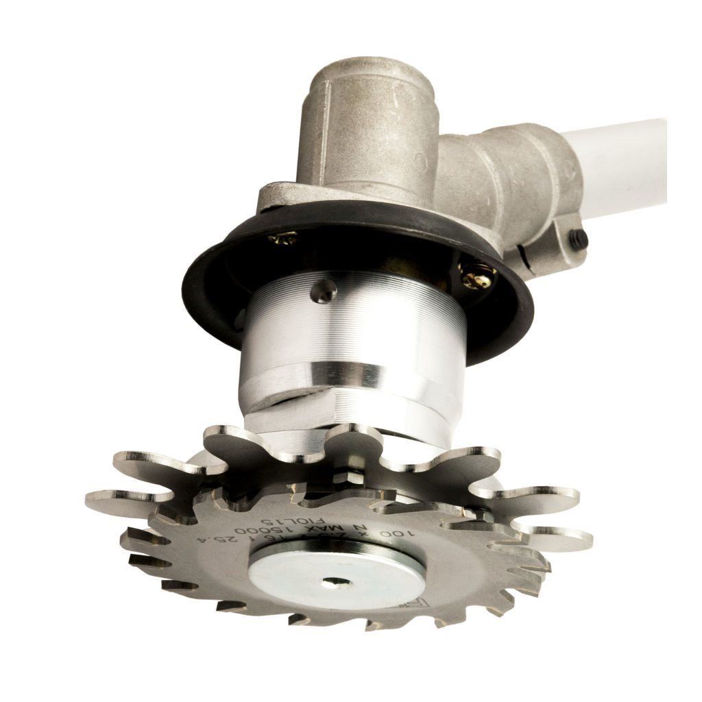 Spollonatore con disco in Widia per decespugliatore reciprocatore universale per polloni