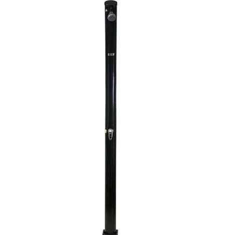Doccia solare curva colorazione nera per piscina e giardino 20 lt