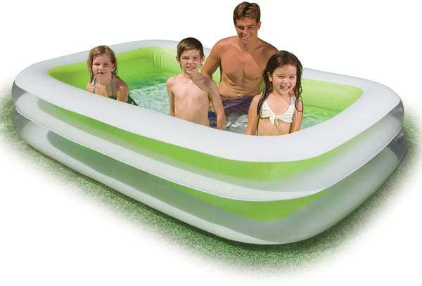Piscina gonfiabile 'family' da giardino e veranda 175 x 276 cm