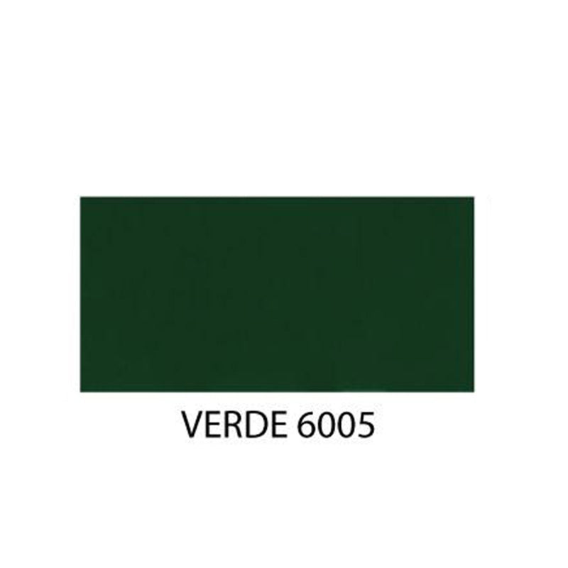 Zanzariera a carrarmato su misura ''Metra'' profilo Verde apertura laterale (Made in Italy)