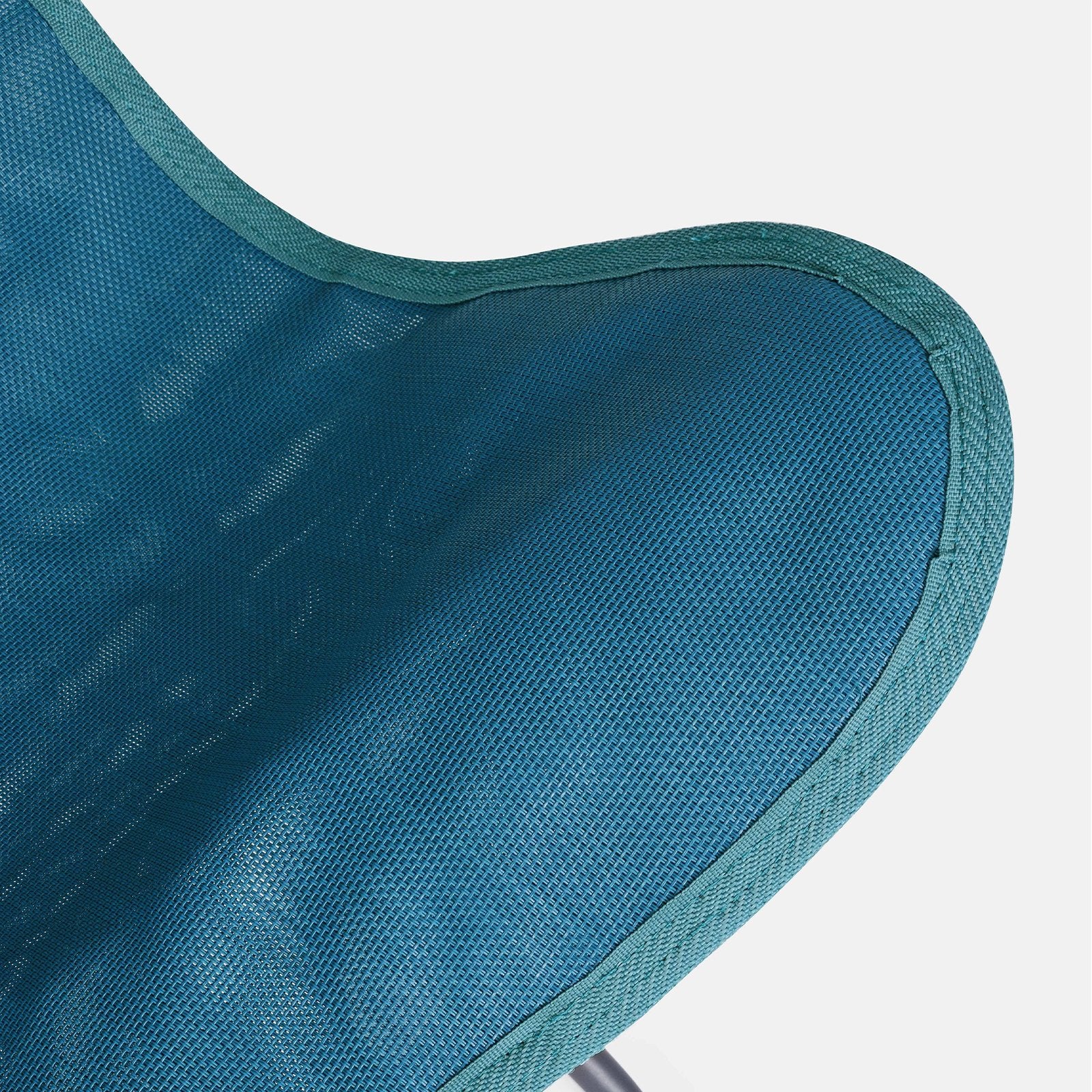 Sedia da mare "Butterfly Gabicce" pieghevole con struttura in acciaio seduta e schienale