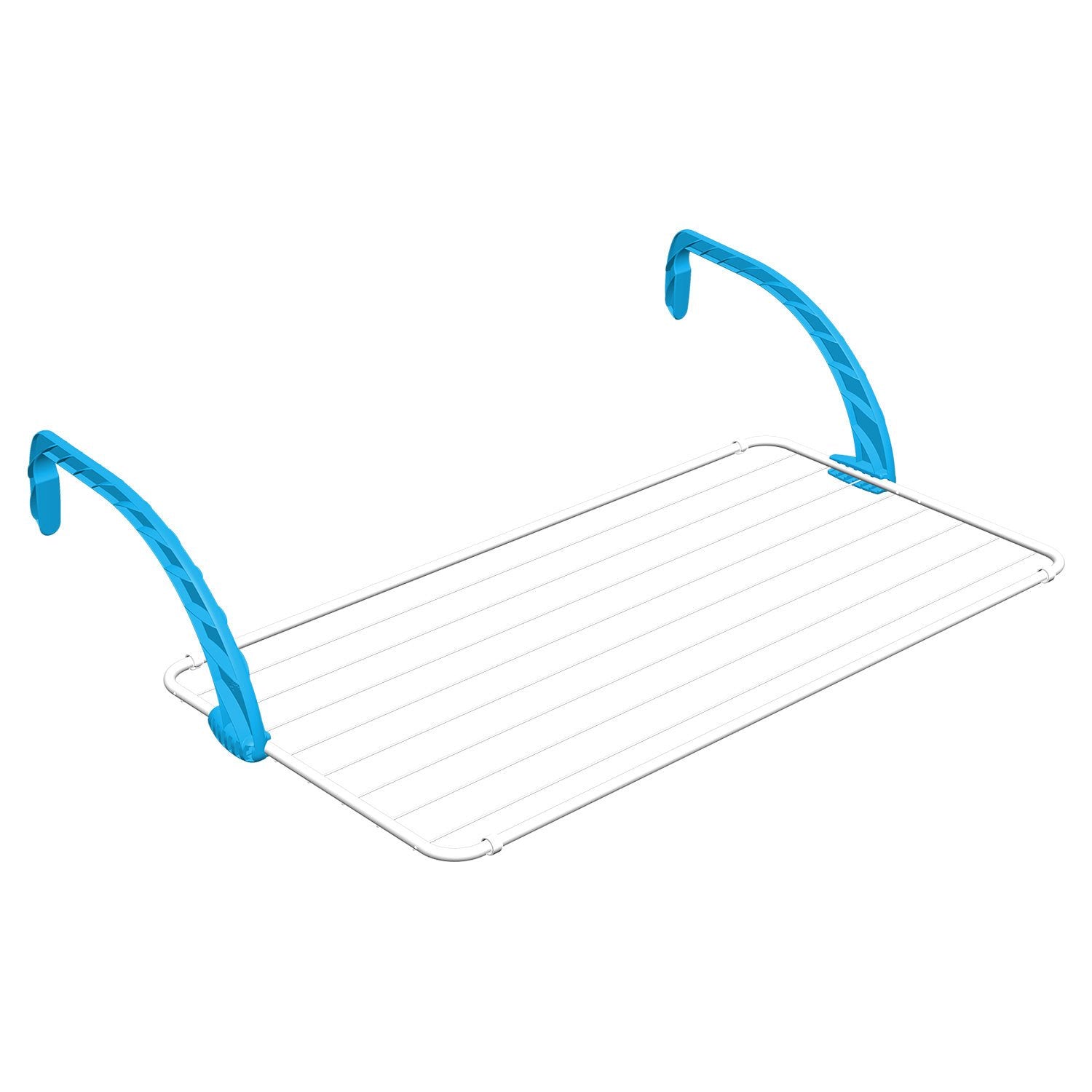 Stendibiancheria "POLAR 100" da balcone stendino in acciaio antiruggine per balcone con braccia regolabili 10 metri