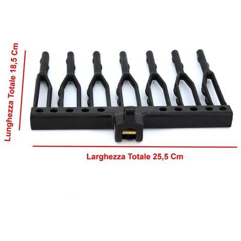 Pettine di ricambio in fibra 9 denti, ricambio sostitutivo per abbacchiatore Forza 5