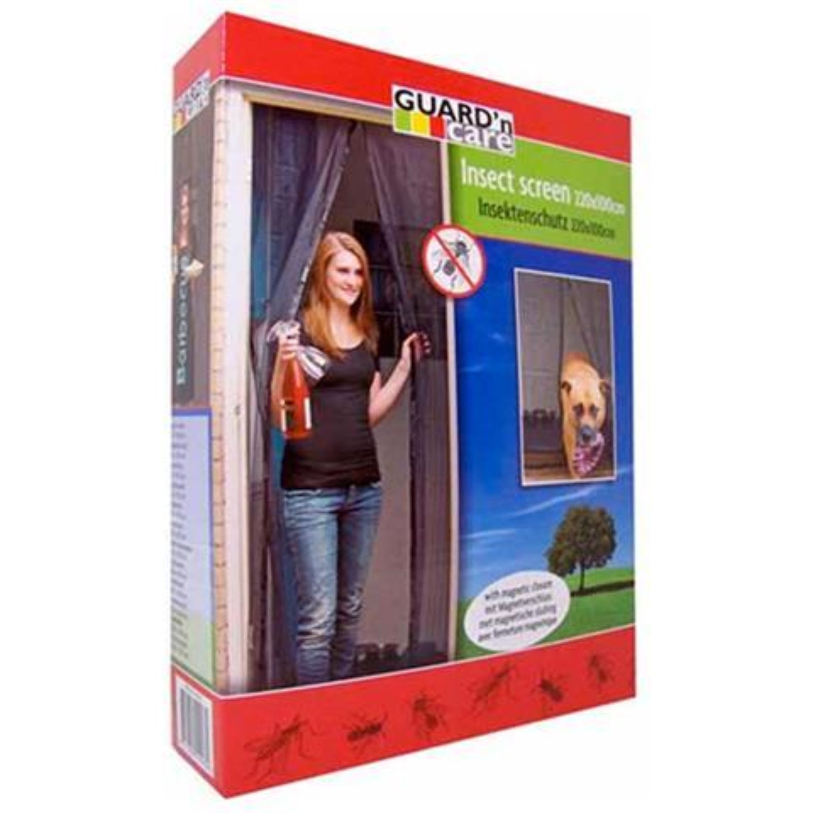 Zanzariera magnetica in poliestere per porta