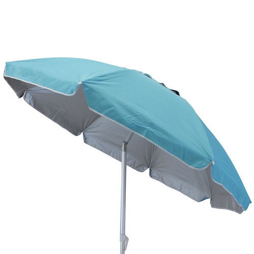 Ombrellone da mare con aste in fibra di vetro palo in alluminio orientabile