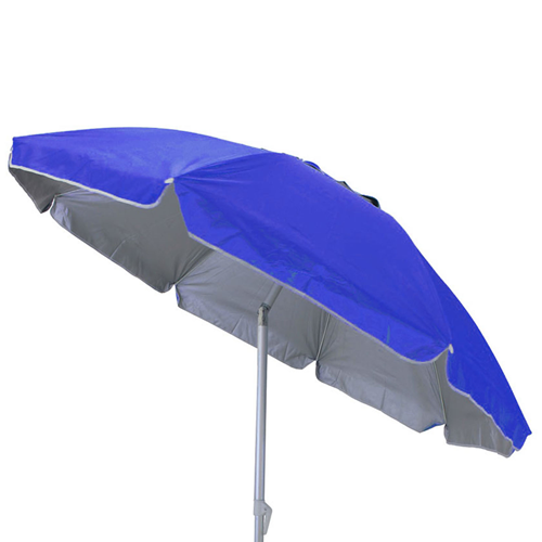 Ombrellone da mare con aste in fibra di vetro palo in alluminio orientabile