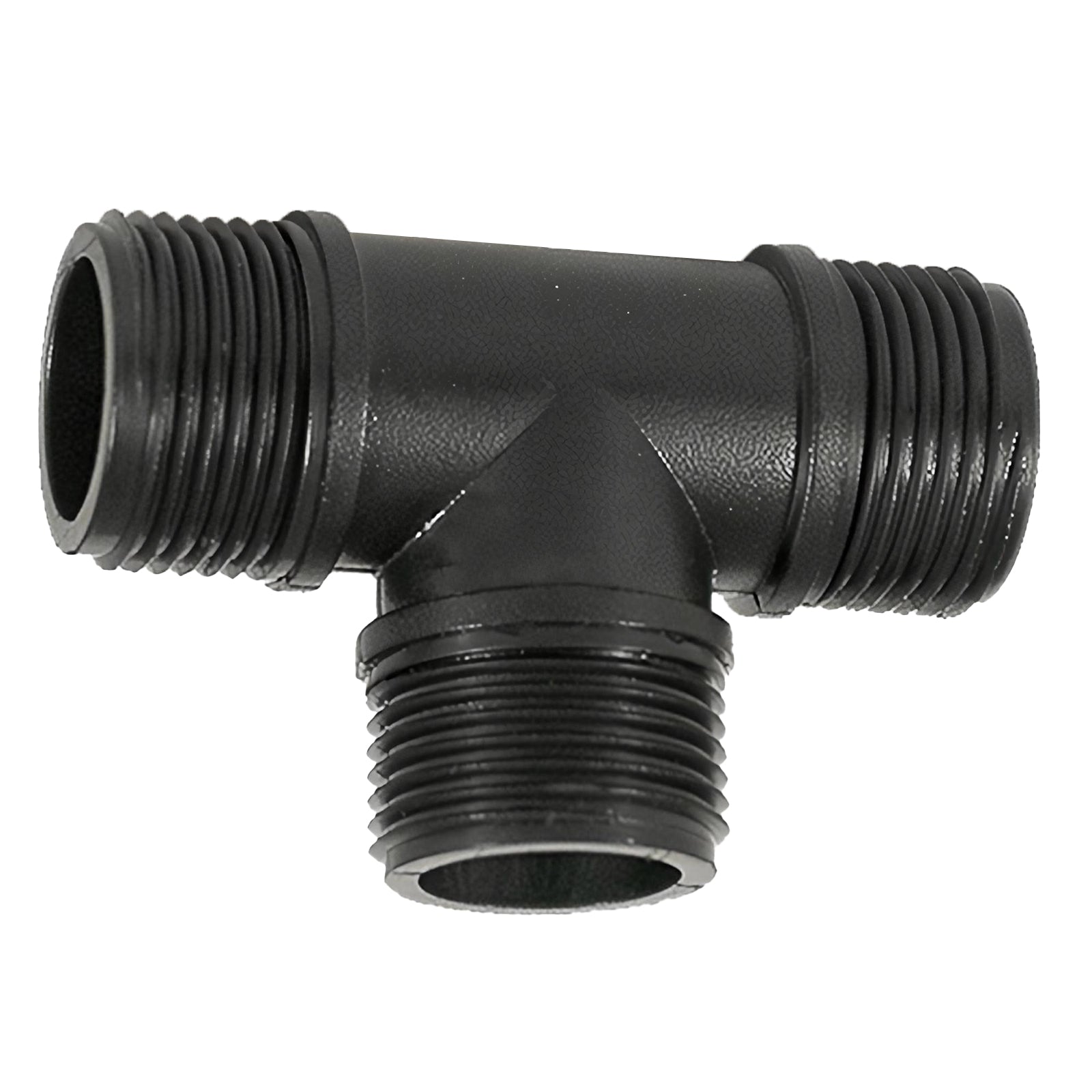 Raccordo a "T" con filetto maschio in polipropilene per tubi PN 10 Bar