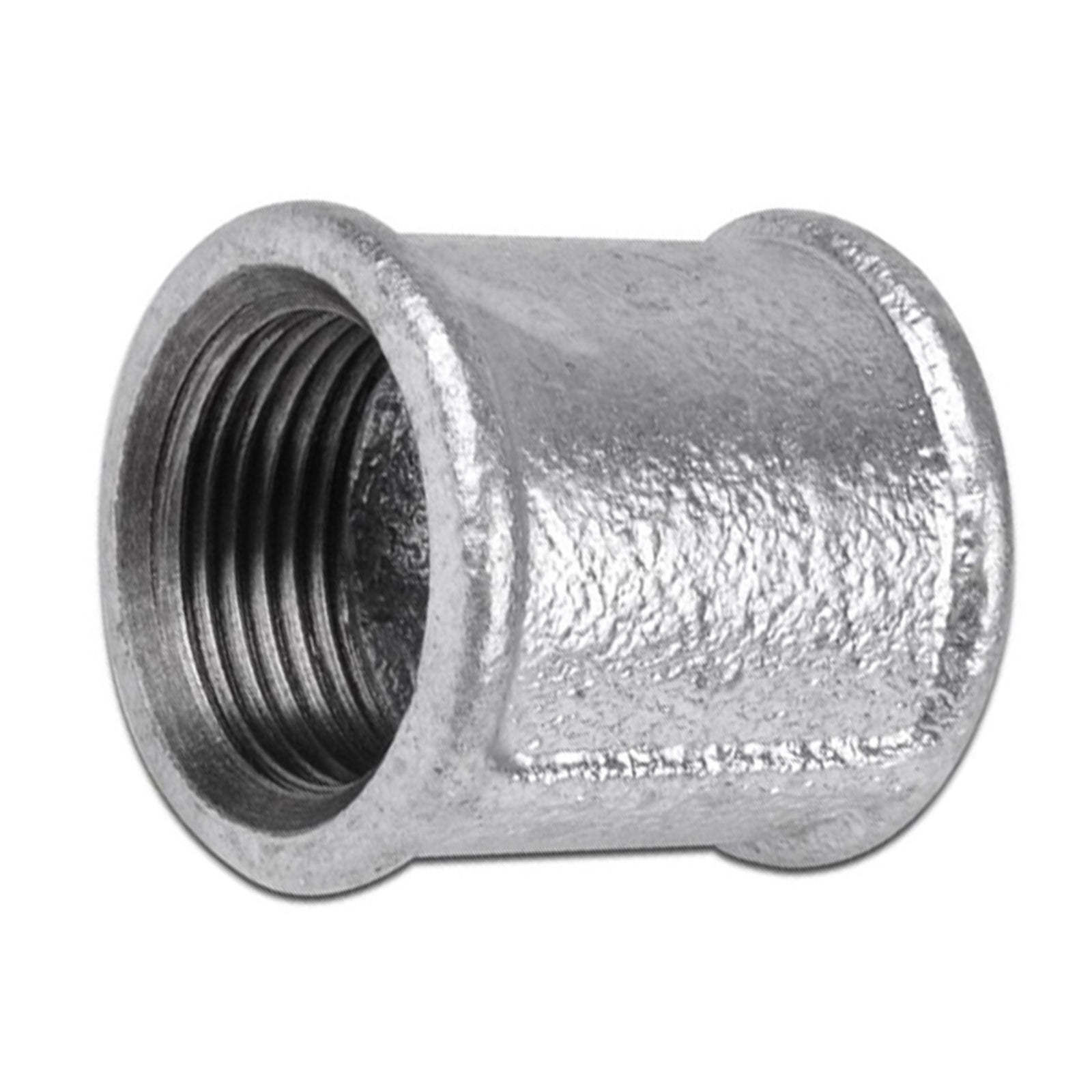 Raccordo manicotto in ghisa zincata malleabile per irrigazione e giardinaggio