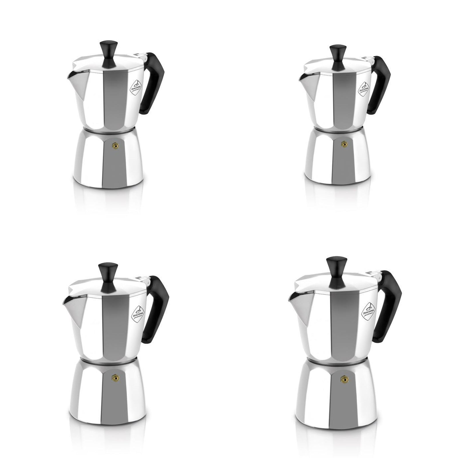 Moka Express caffettiera linea "Paloma" in alluminio per caffè