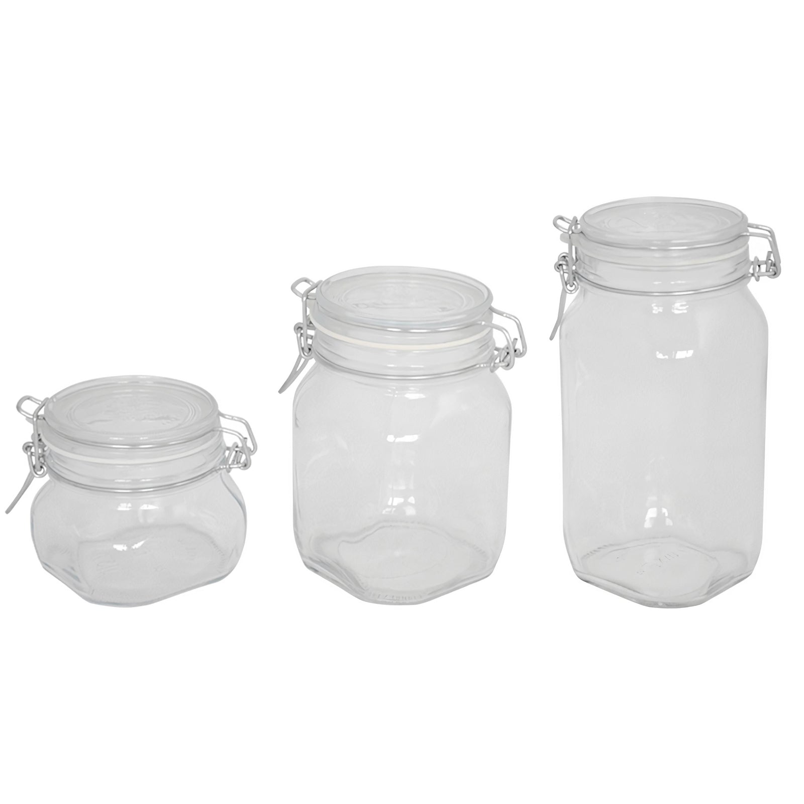Vaso in vetro per conserve alimenti con chiusura ermetica "Fido" boccacci