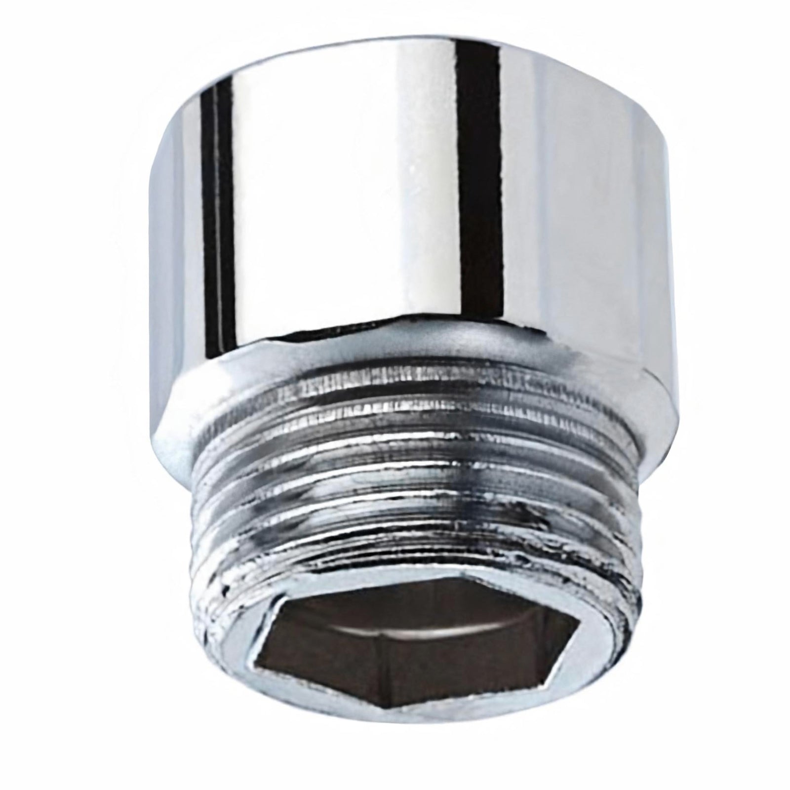 Prolunga con filettatura maschio e femmina in acciaio zincato per irrigazione