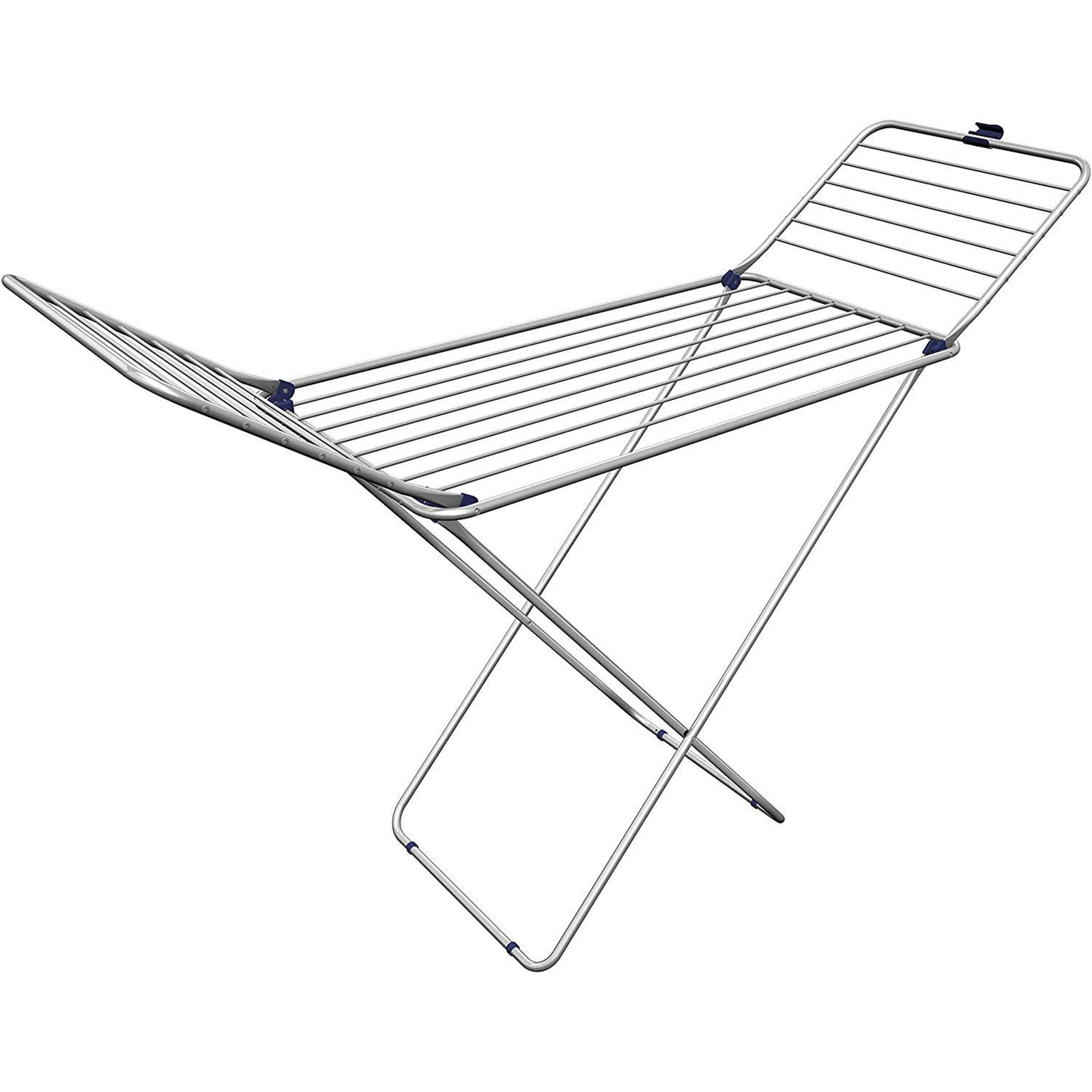 Stendibiancheria Gimi da pavimento stendino in acciaio e alluminio con ali 20 metri