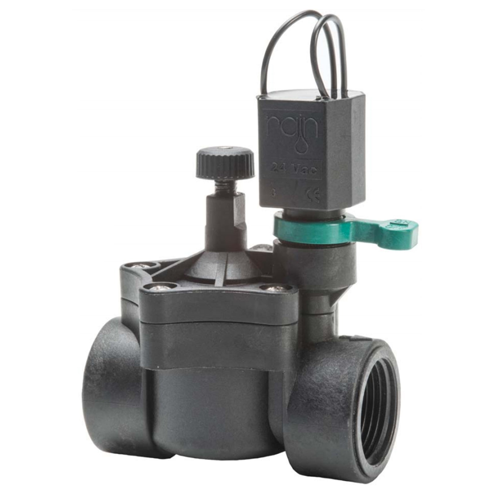 Elettrovalvola "RN 150 Plus" a solenoide standard 24VAC in fibra vetro PA 6 30%