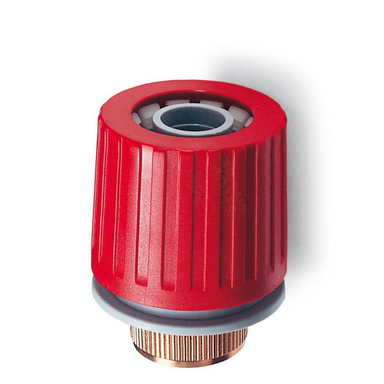 Presa a rubinetto con ghiera girevole in ottone con filettatura 1” F