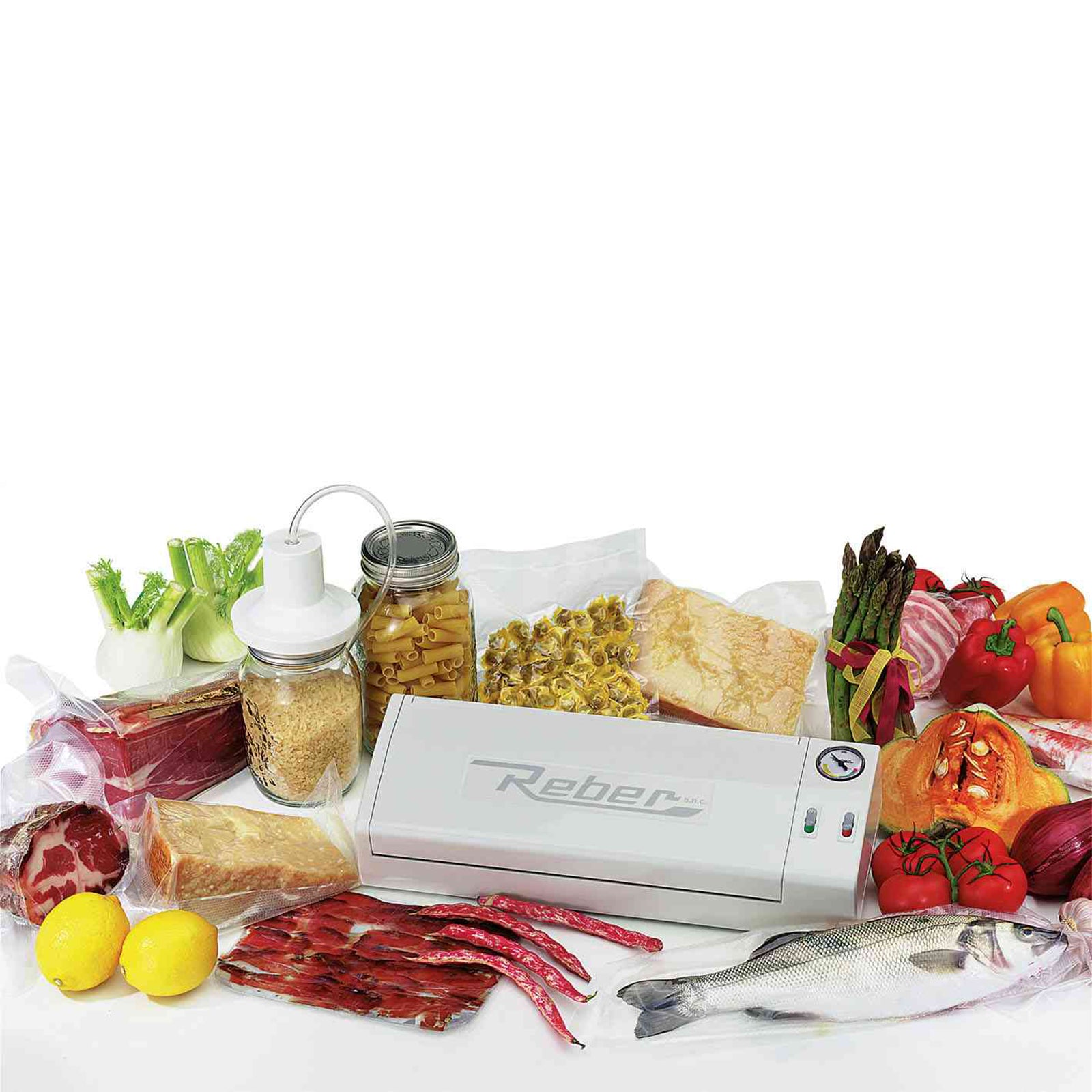 Macchina per sottovuoto 9700 N FAMILY con vuotometro professionale 190 W