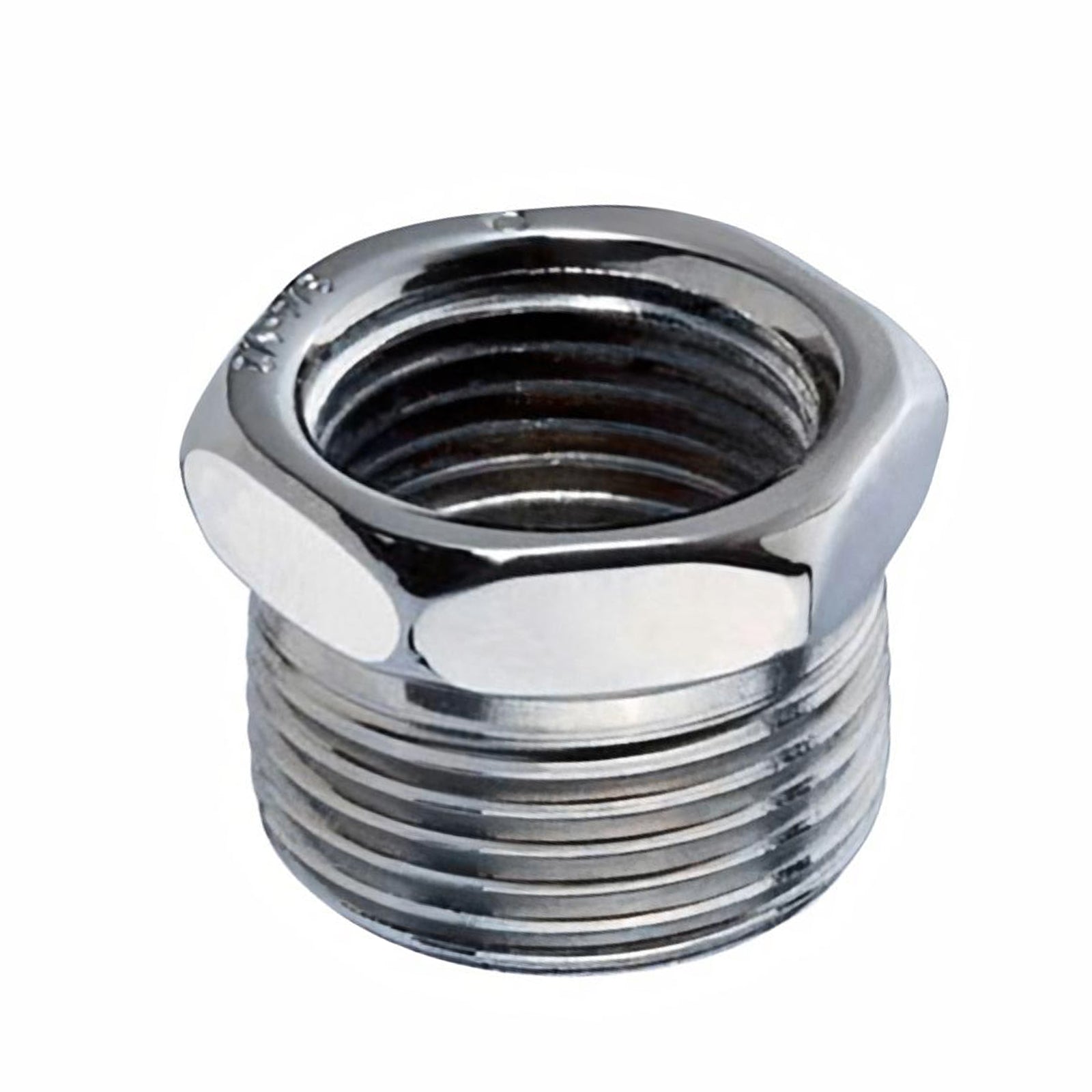 Riduzione esagonale filettatura maschio/femmina in acciaio zincato