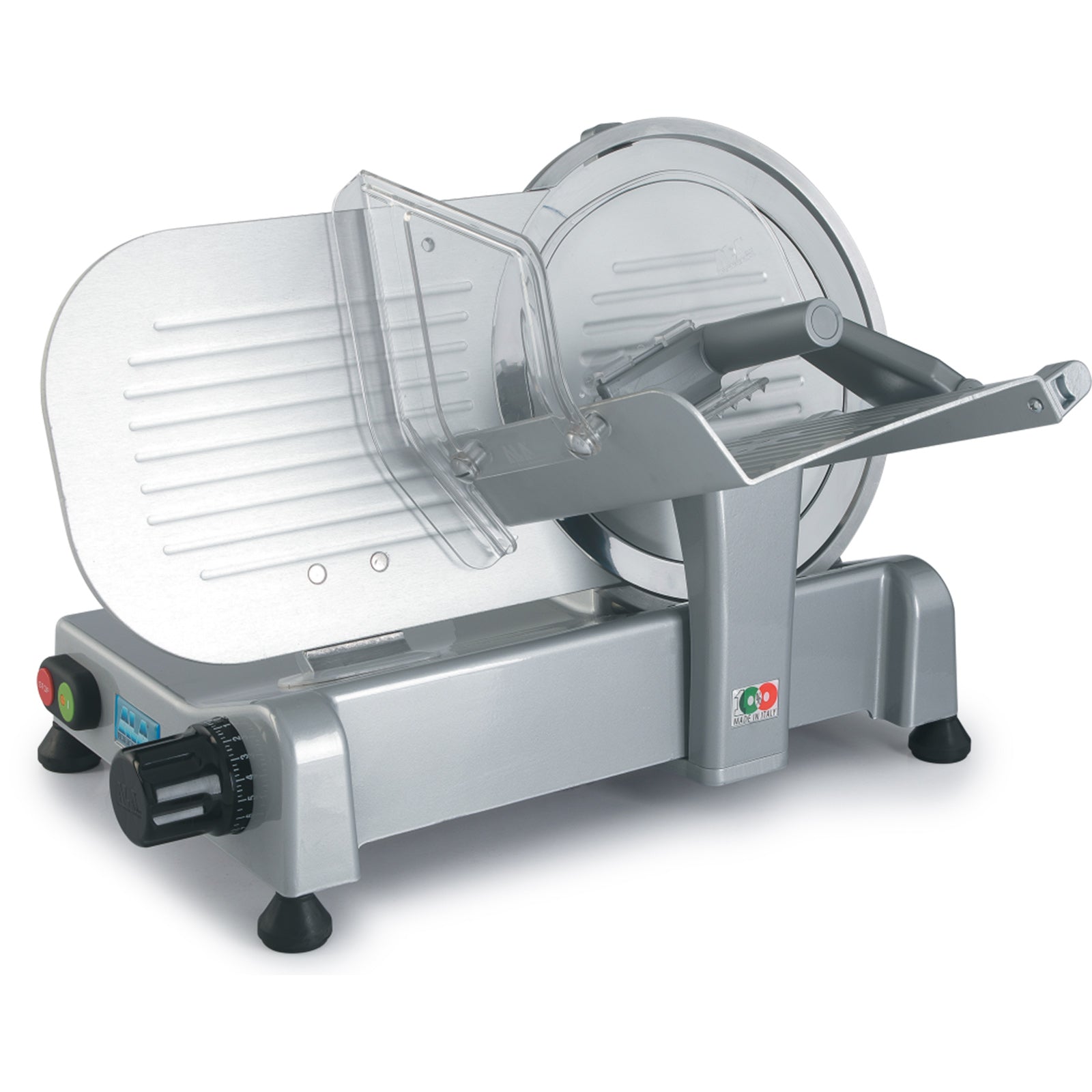 Affettatrice elettrica "Professionale" per carni salumi e formaggi in alluminio