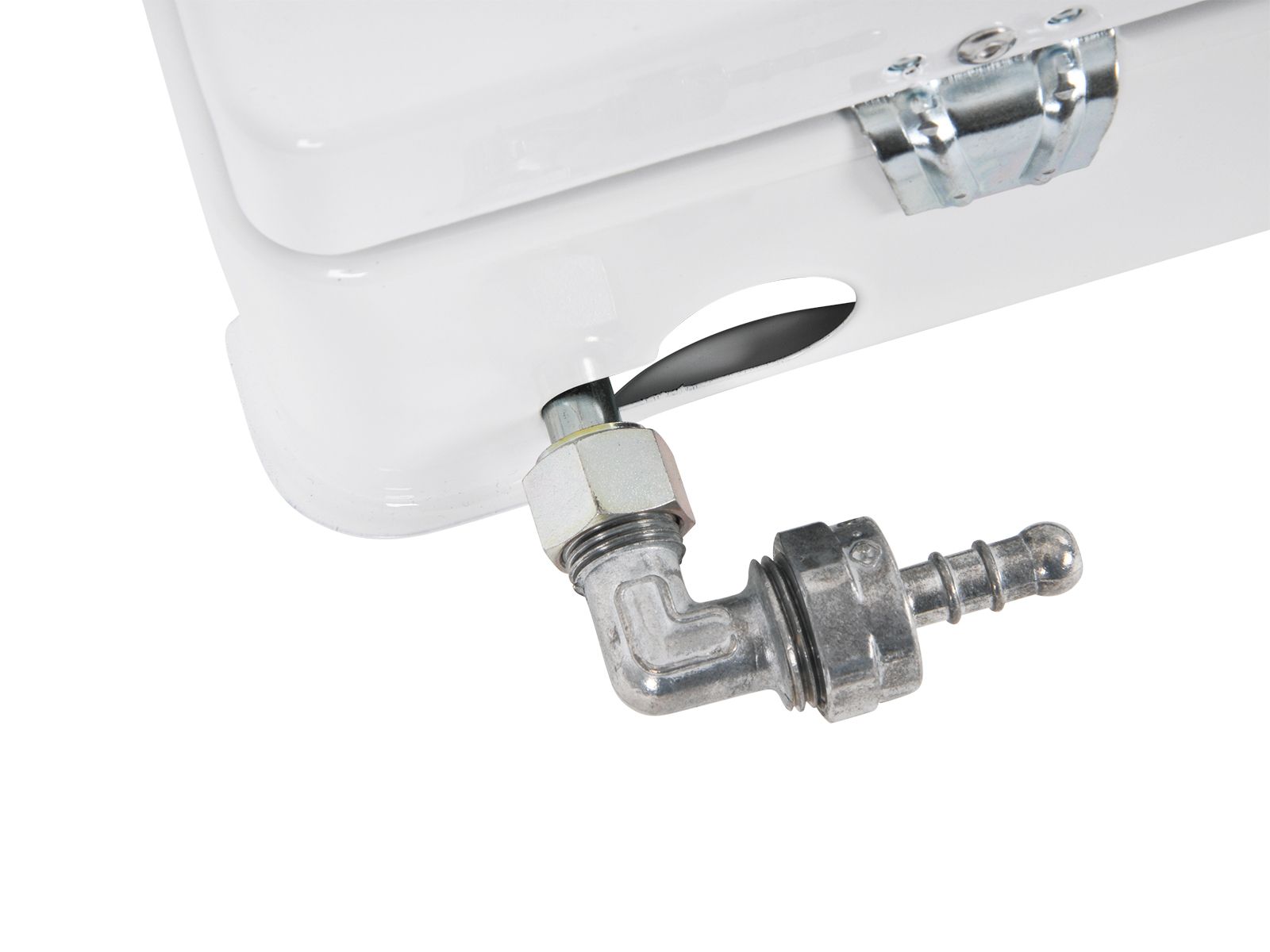 Fornello a gas da campeggio 4 fuochi con coperchio fiamma regolabile