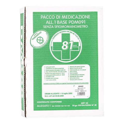 Kit di reintegro per cassetta medica primo soccorso Allegato 1 aziende con almeno 3 dipendenti