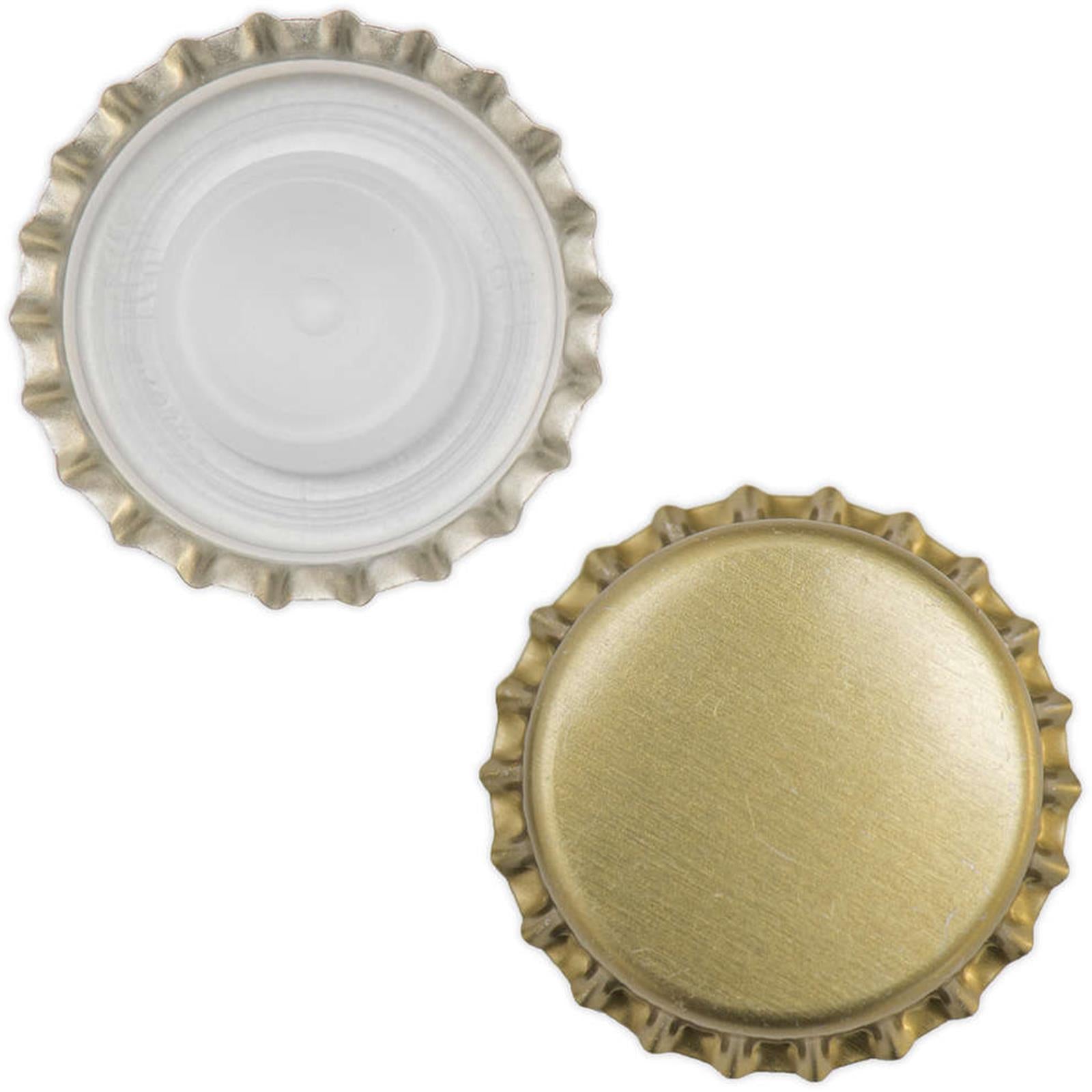 Tappo corona diam 26 tappi per birra con bidoul fermenzazione sottotappo 100 pz