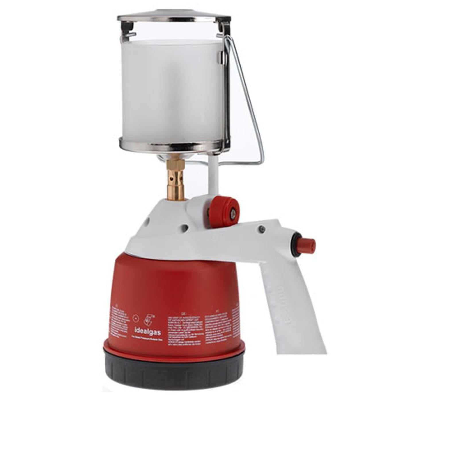 Lanterna lapada luce da campeggio a gas bomboletta ricarica accensione elettrica piezo