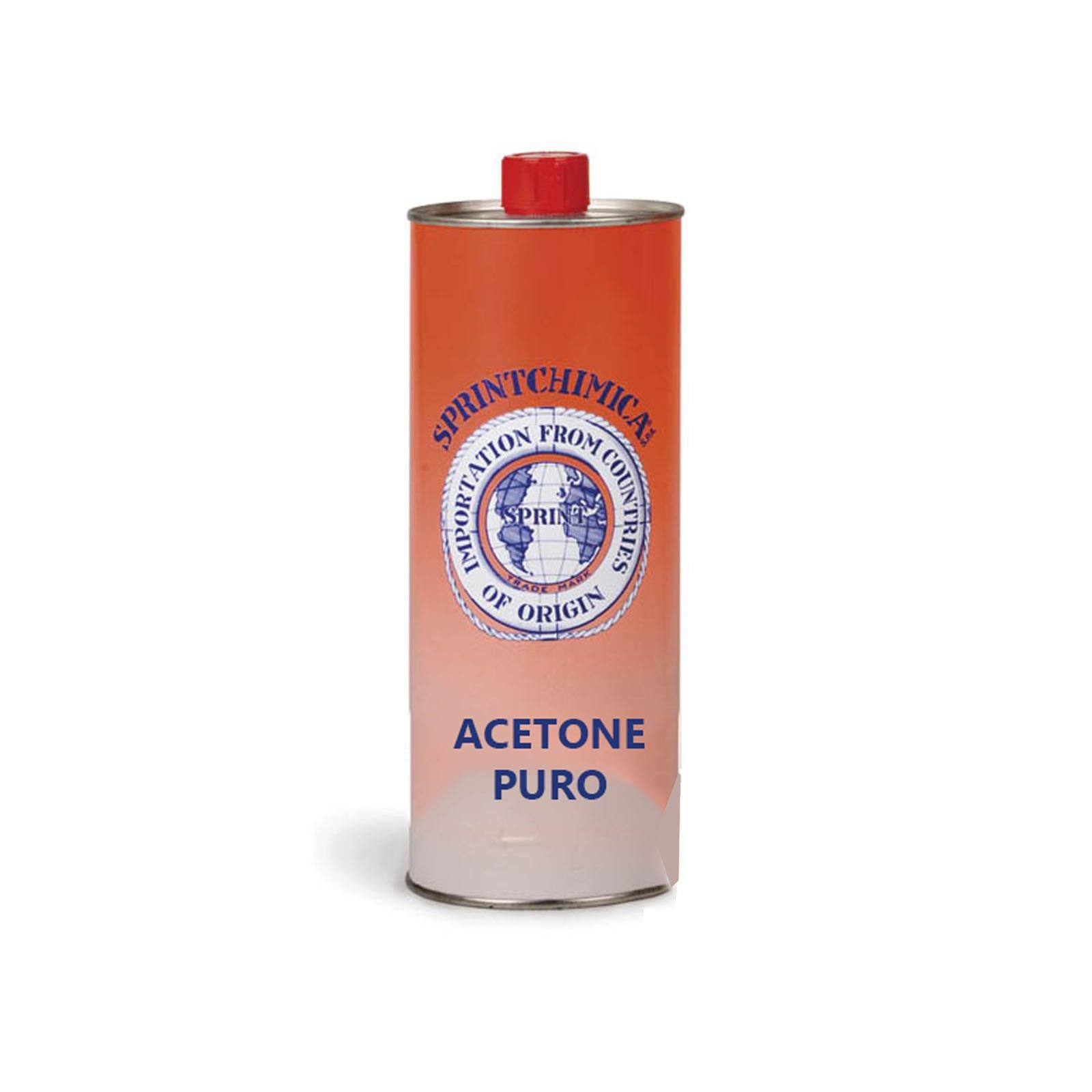 Lt 1 acetone puro solvente per vernicismalto smalti sgrassatore grasso resina