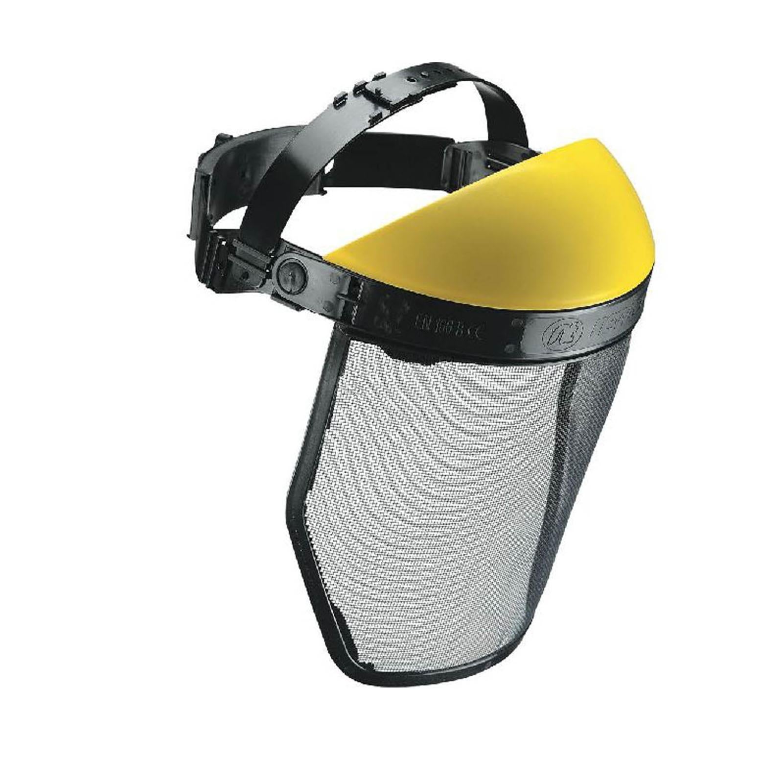 Visiera in rete maschera protettiva viso occhi casco tagliaerba decespugliatore