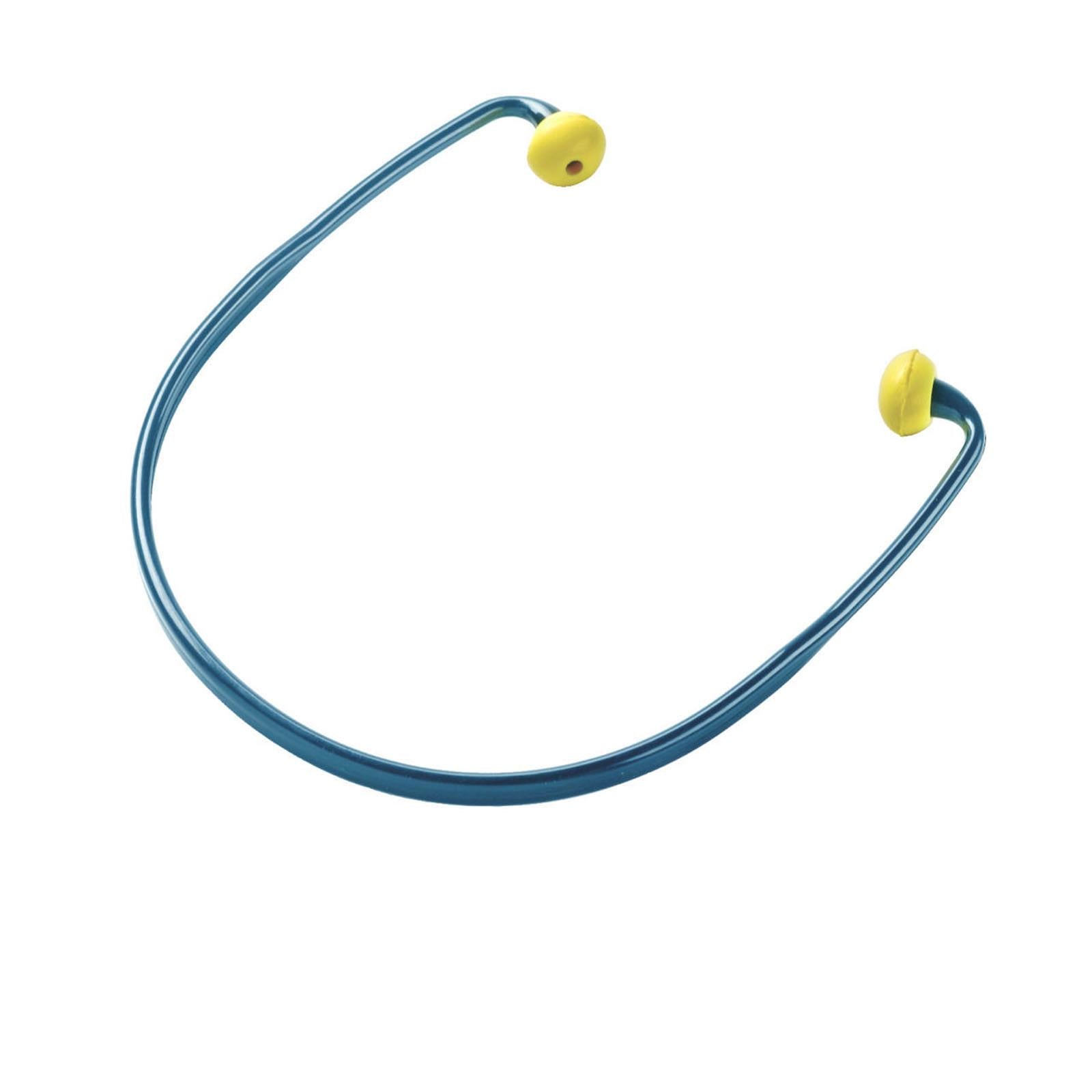 Cuffie auricolari con archetto ad arco inserti in poliuretano struttura polietilene