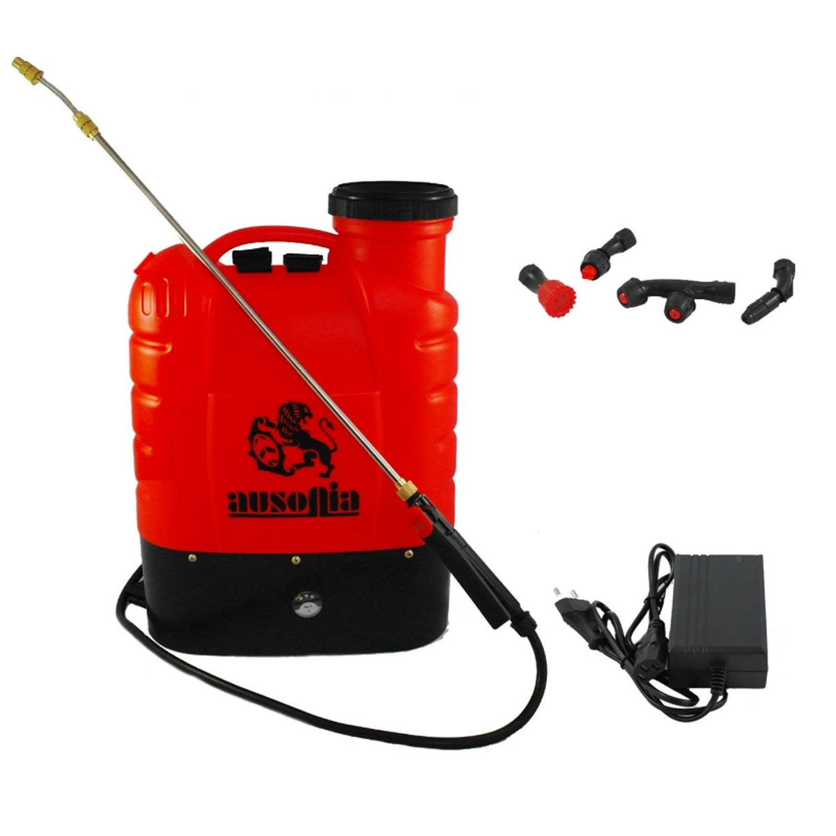Pompa a spalla irroratrice a batteria 16lt plus pompa irrorazione 12v