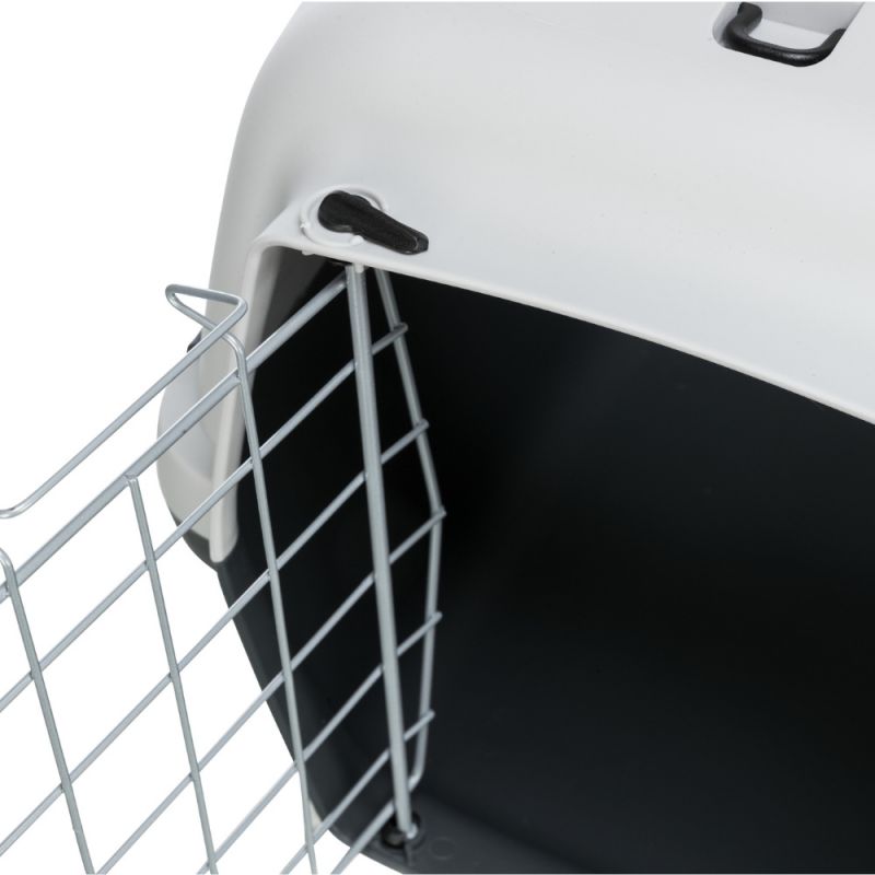 Trasportino in resina per cani e gatti "Gulliver" con apertura centrale