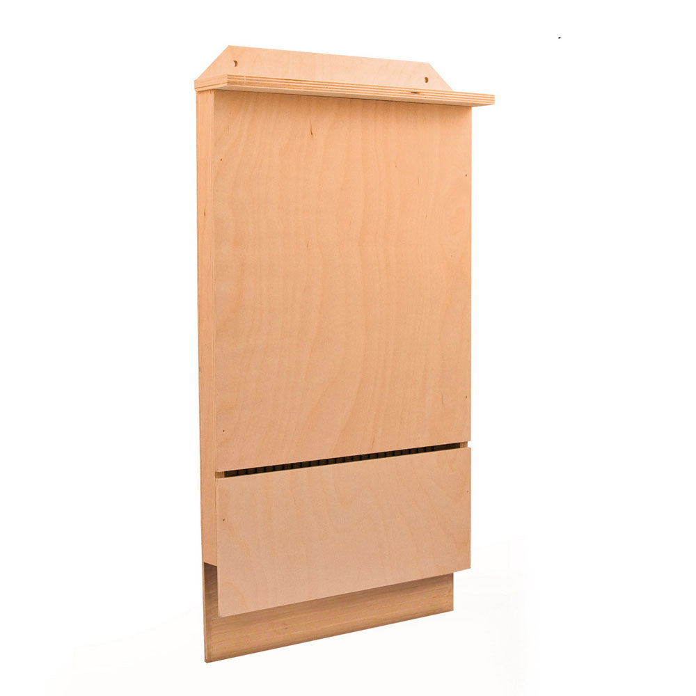 Casetta in legno rifugio per pipistrelli antizanzare naturale h 67 cm