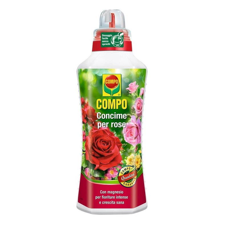 Concime liquido per piante e giardini fertilizzante compo (concime per rose 1 lt )