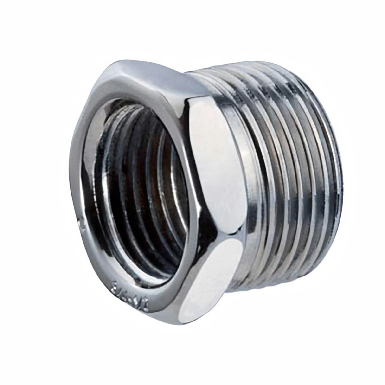 Riduzione esagonale filettatura maschio/femmina in acciaio zincato