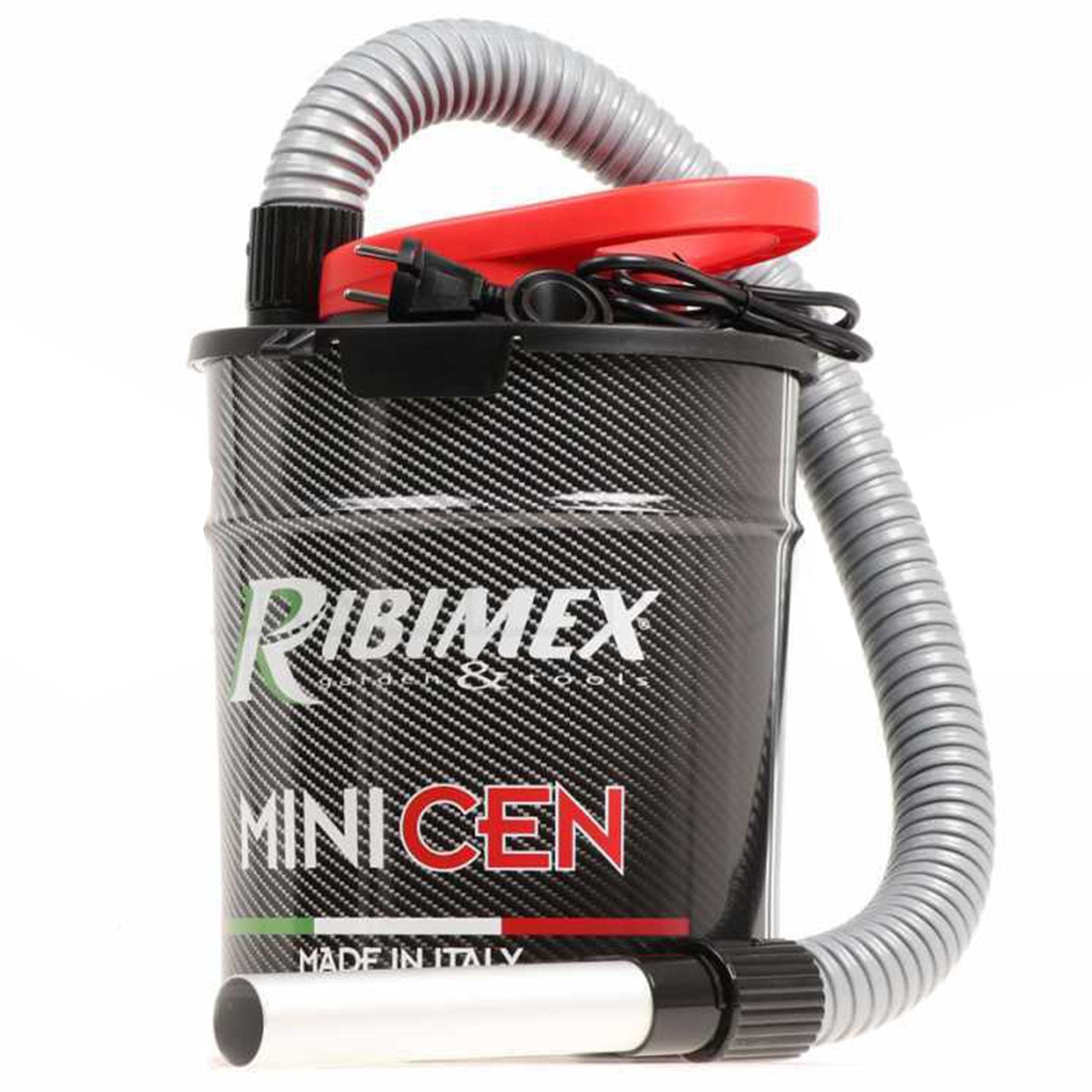 Aspiracenere "Minicen" da 10 lt 800 W, pulizia stufa e camino a legna e pellets