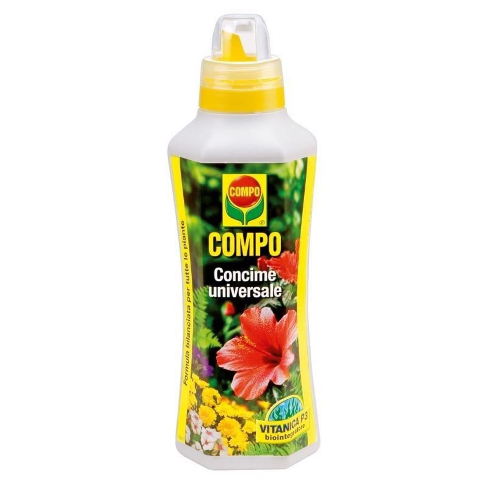 Concime liquido per piante e giardini fertilizzante compo (concime universale 1 lt)