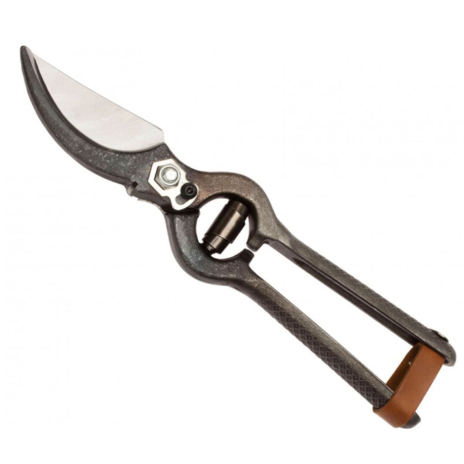 Forbici per potatura vigna in acciaio brunito professionali Due Buoi