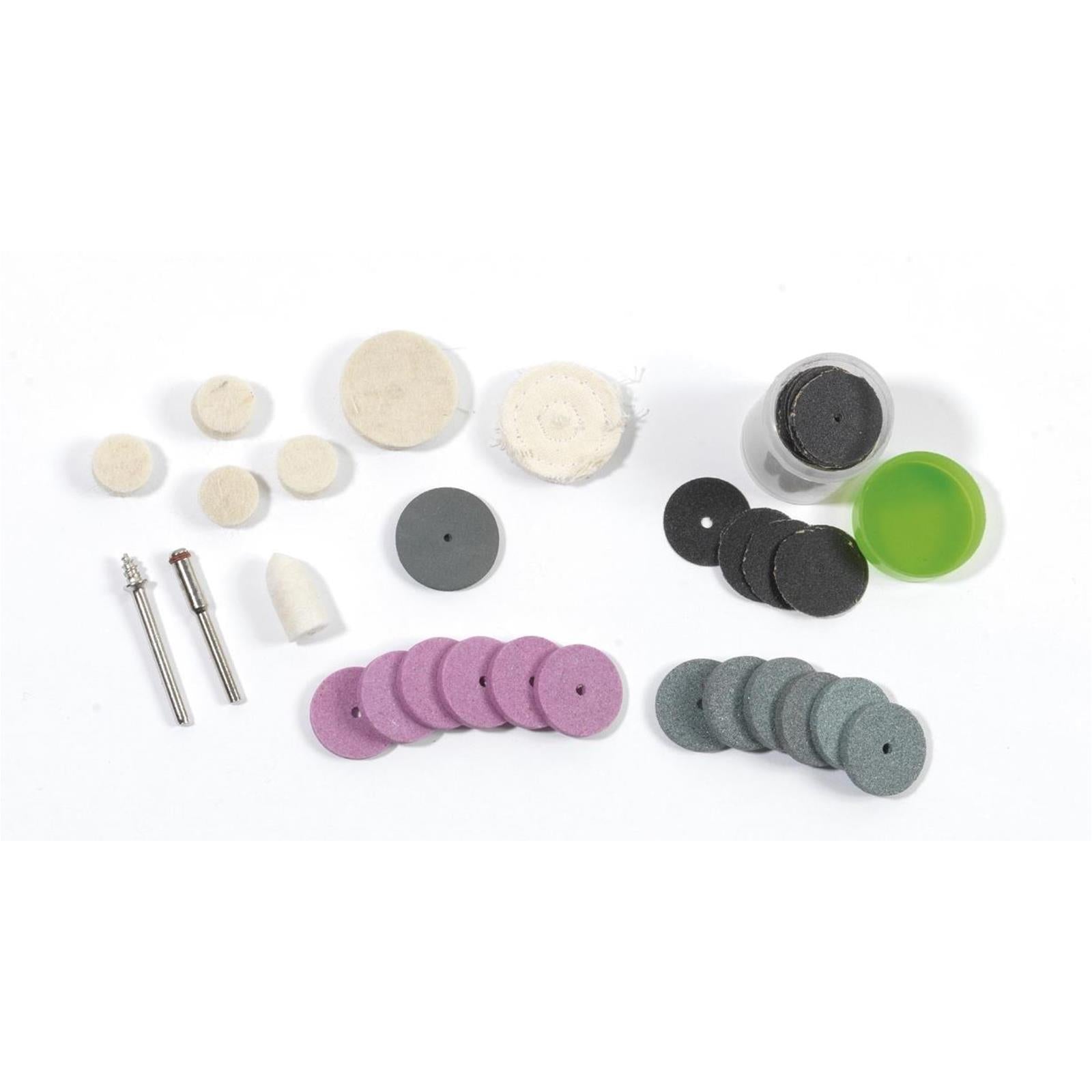 Kit mini trapano dremel con albero flessibile 300 pz valigetta multiutensile multifunzione