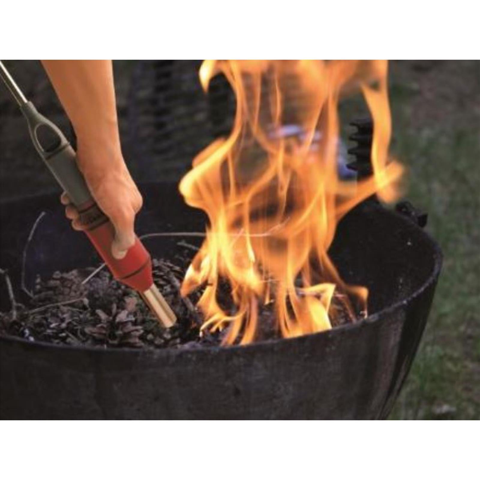 ACCENDIFUOCO A BATTERIA ACCENDINO E SOFFIATORE SOFFIO FUOCO BARBECUE CARBONI