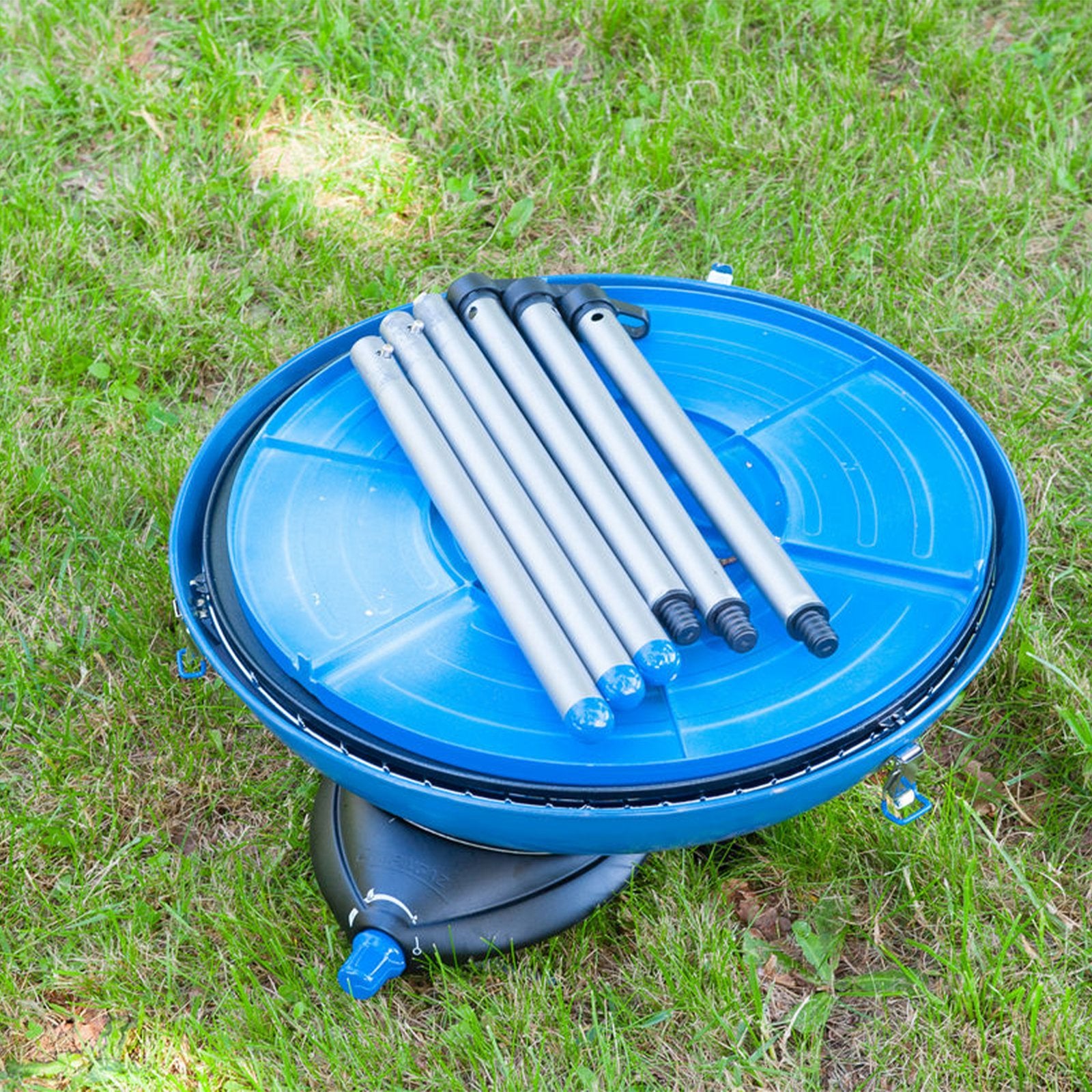 Fornello da campeggio "Party Grill 600" per viaggio trasportabile con griglia