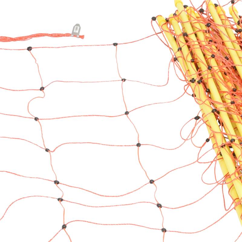 Rete recinto elettrico arancione per pecore h 90 cm x 50 mt