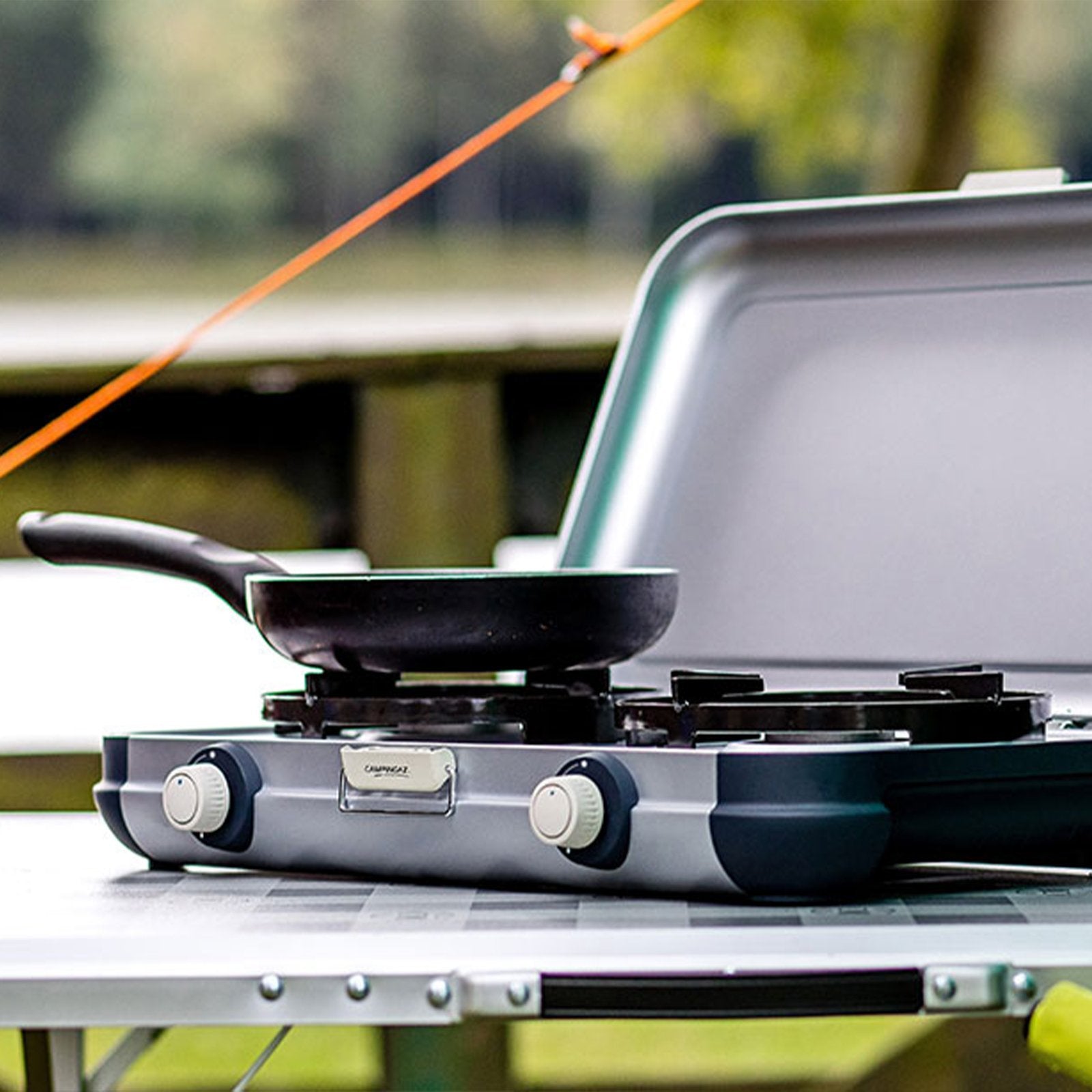 Fornello da campeggio "Camping Kitchen 2" per viaggio trasportabile