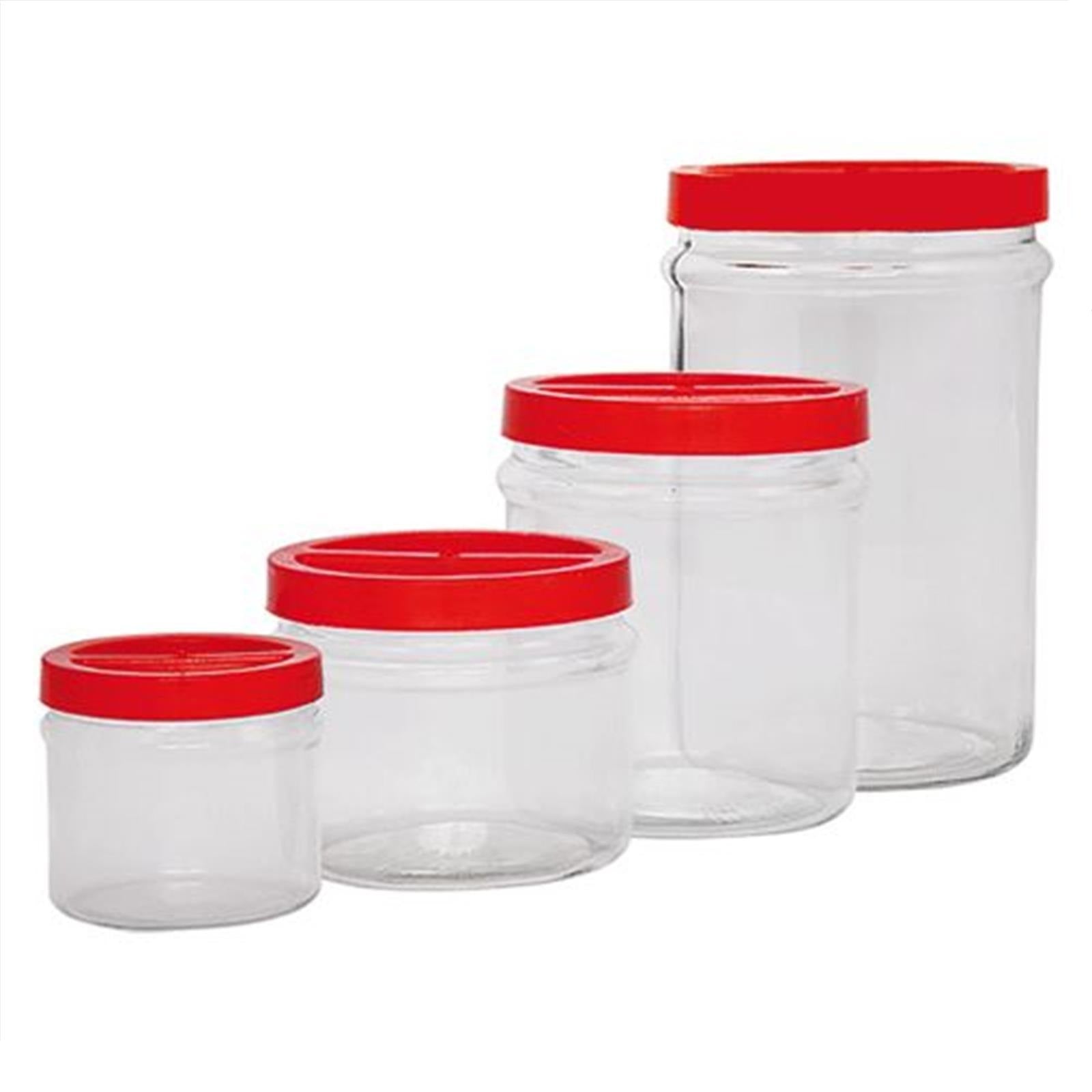 Vaso vetro c/tappo 'ortes' 1 kg