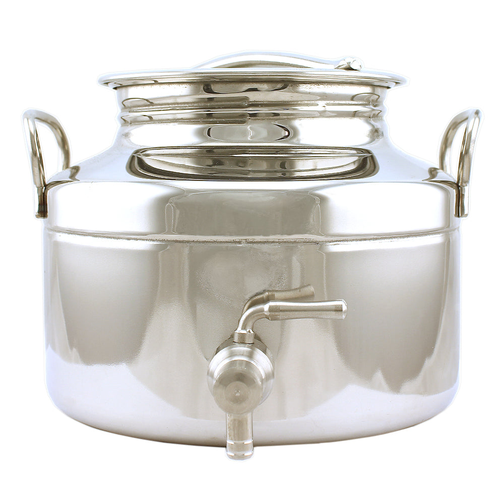 Contenitore in acciaio inox AISI 304 per olio d'oliva "Made in Italy"