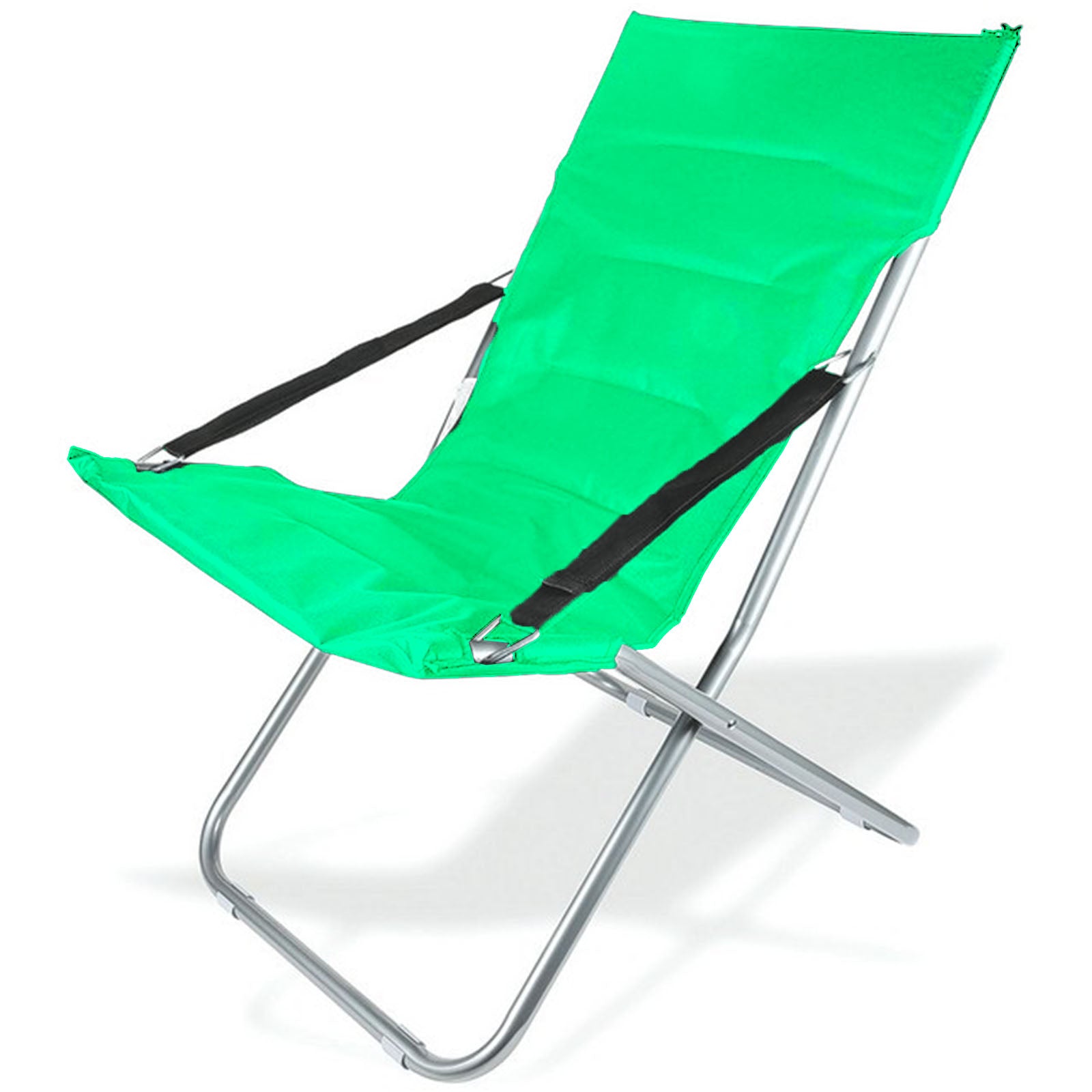 Sdraio pieghevole "Canapone" sedia imbottita per giardino e veranda